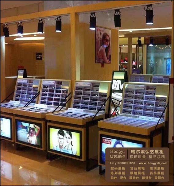 眼鏡展柜定做找億點展柜